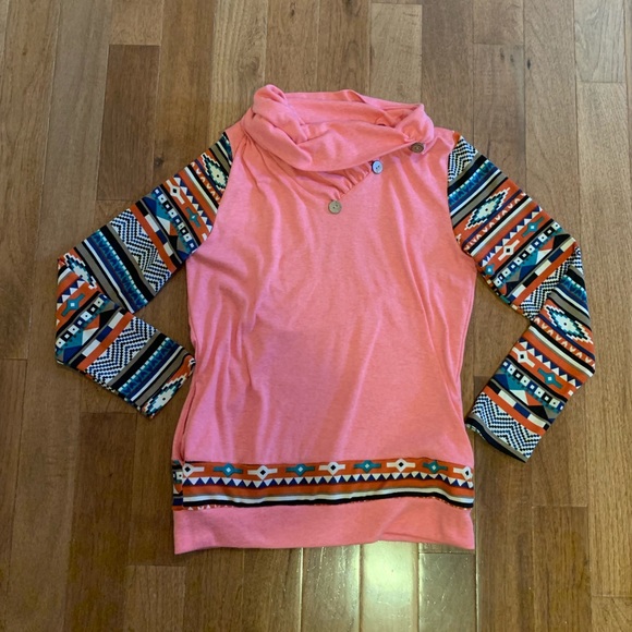 Jackets & Blazers - Boho pullover size M with pockets